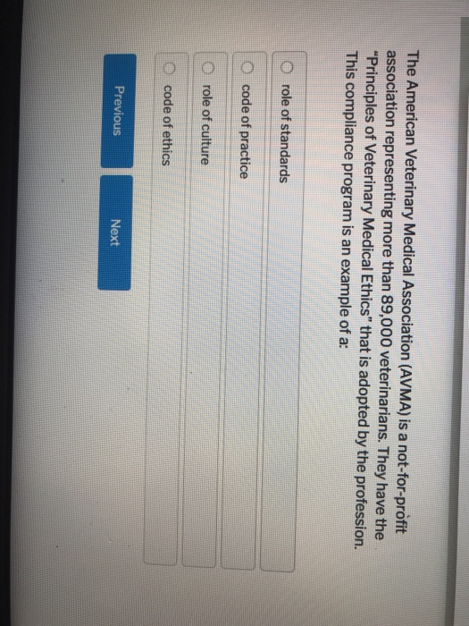 The American Veterinary Medical Association