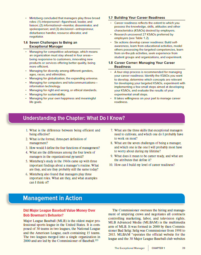 Please read the case Did Major League Baseball