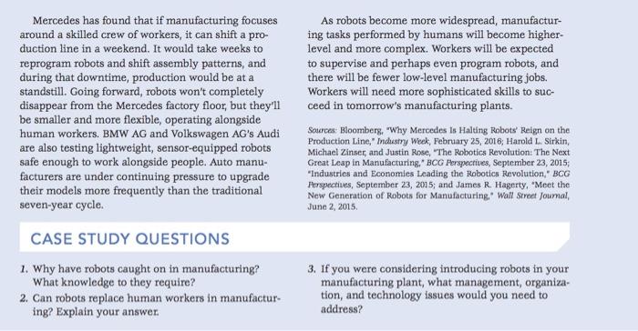 INTERACTIVE SESSION: TECHNOLOGY Will Robots