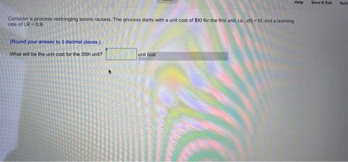 Help Save & EN Subr Consider a process