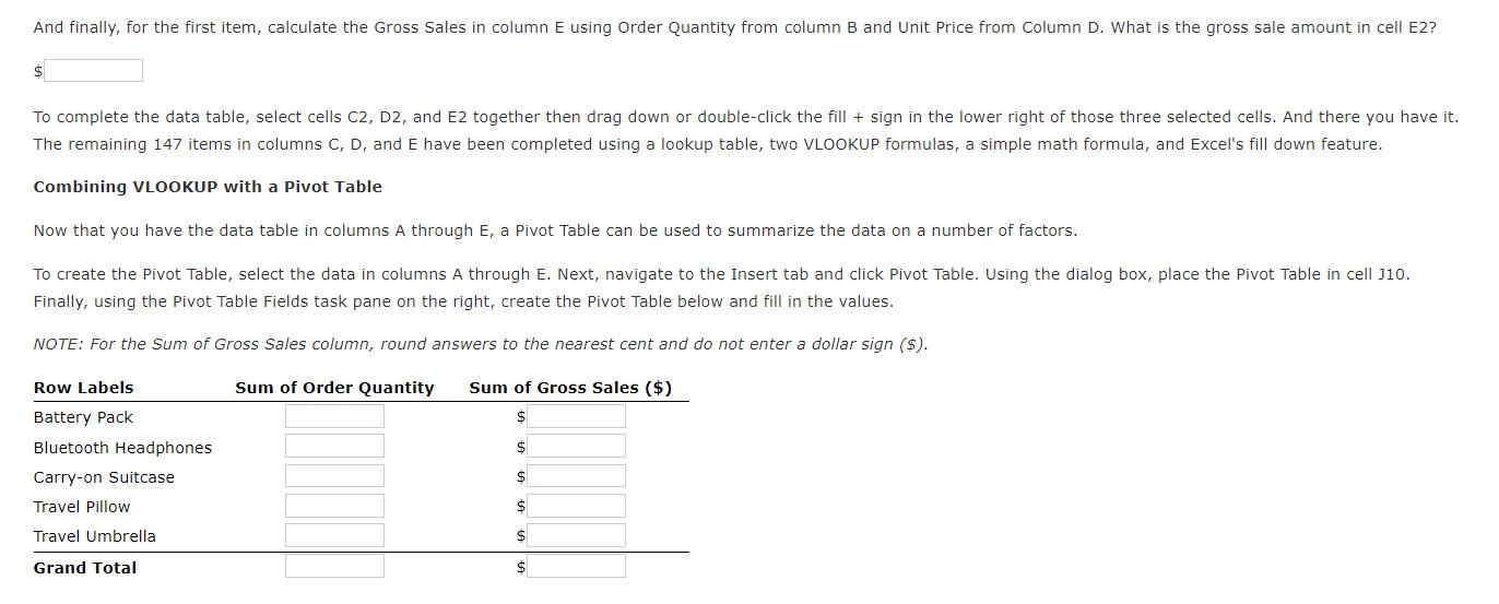 Ch. 10 Excel Tutorial 3 - Introduction to the