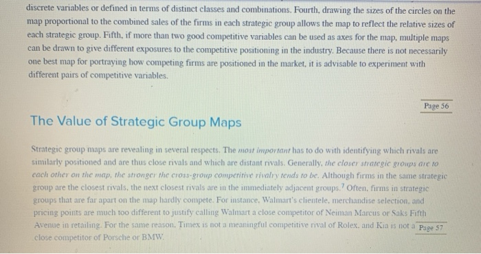 2. Based on the strategic group map in Concepts &