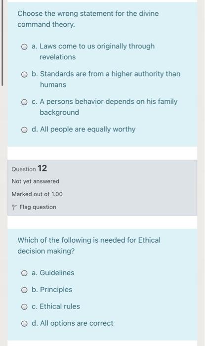 I want to answer quickly without explanation