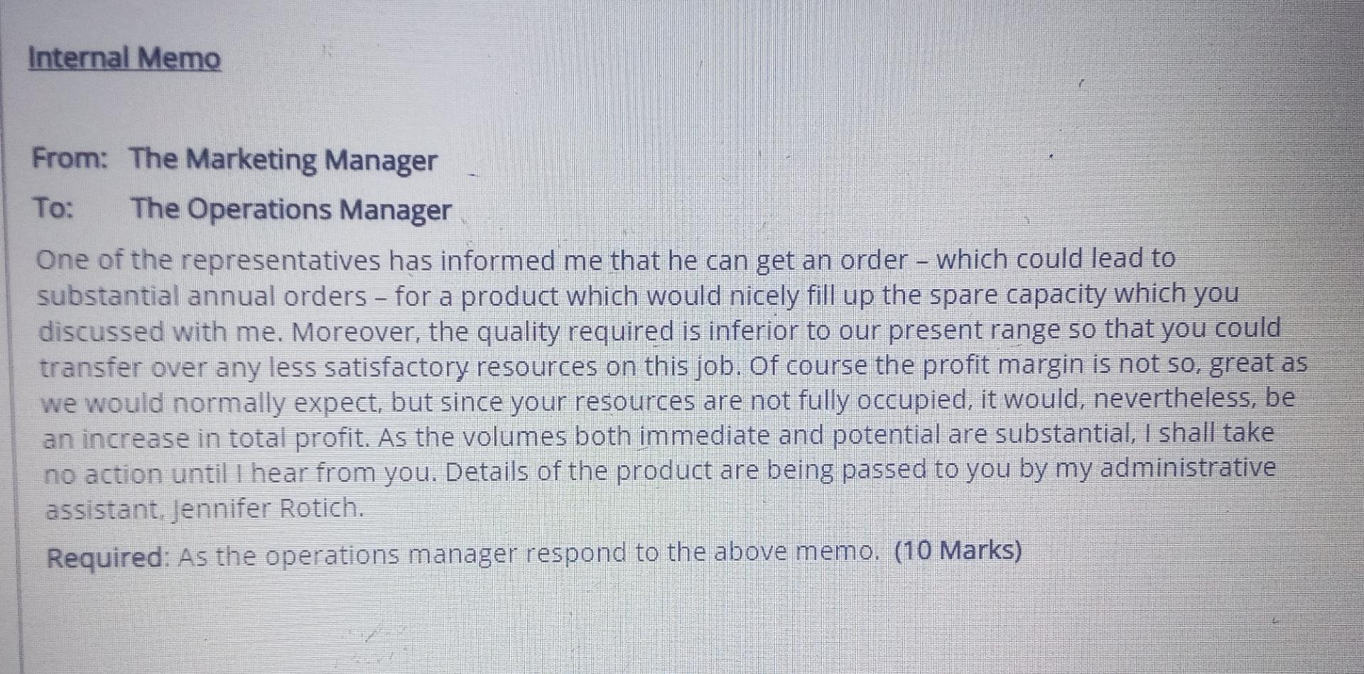 Question 1 e Fog question OPCO CASE The data