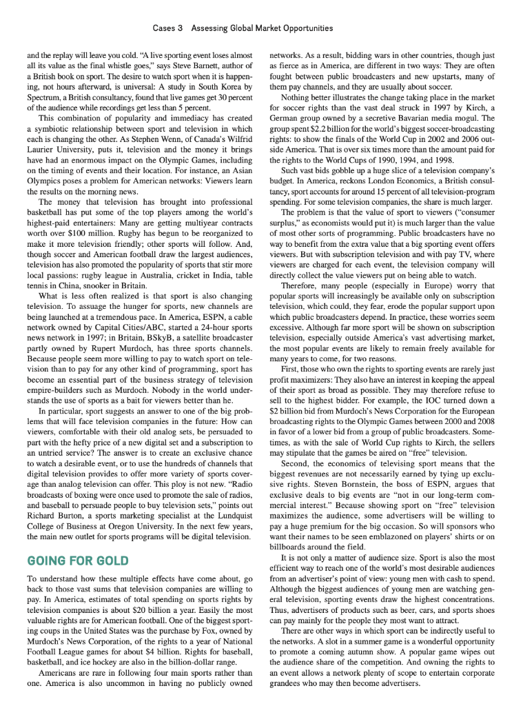 1. The following are the prices paid for the