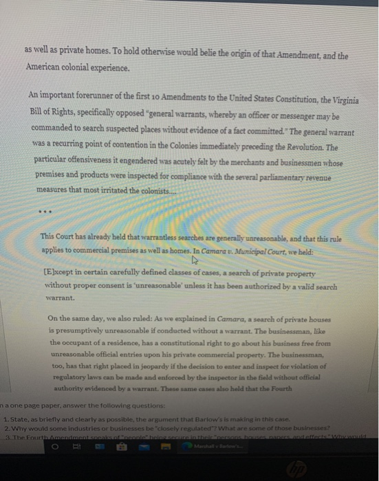 For this assignment, please read the following