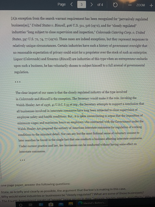 For this assignment, please read the following