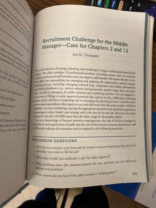 five professional staff members and one support