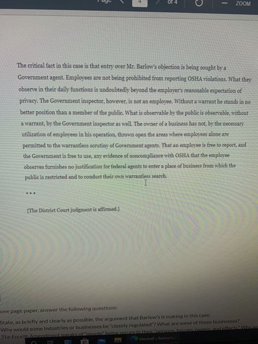 For this assignment, please read the following