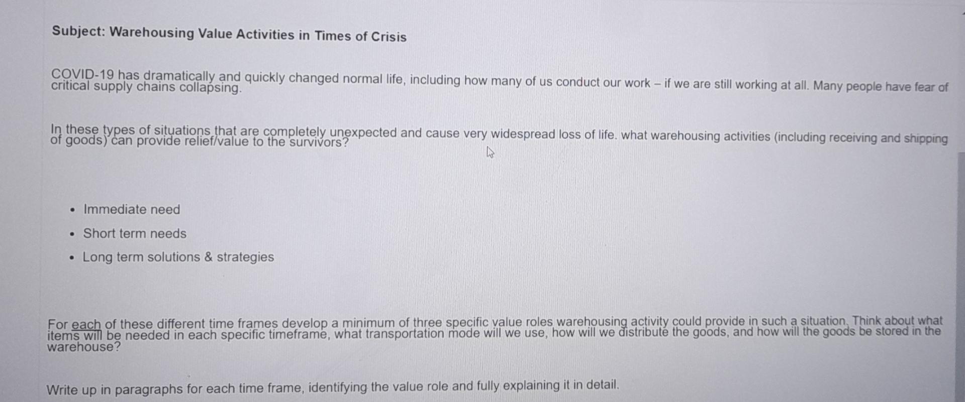 has dramatically and quickly changed normal life,