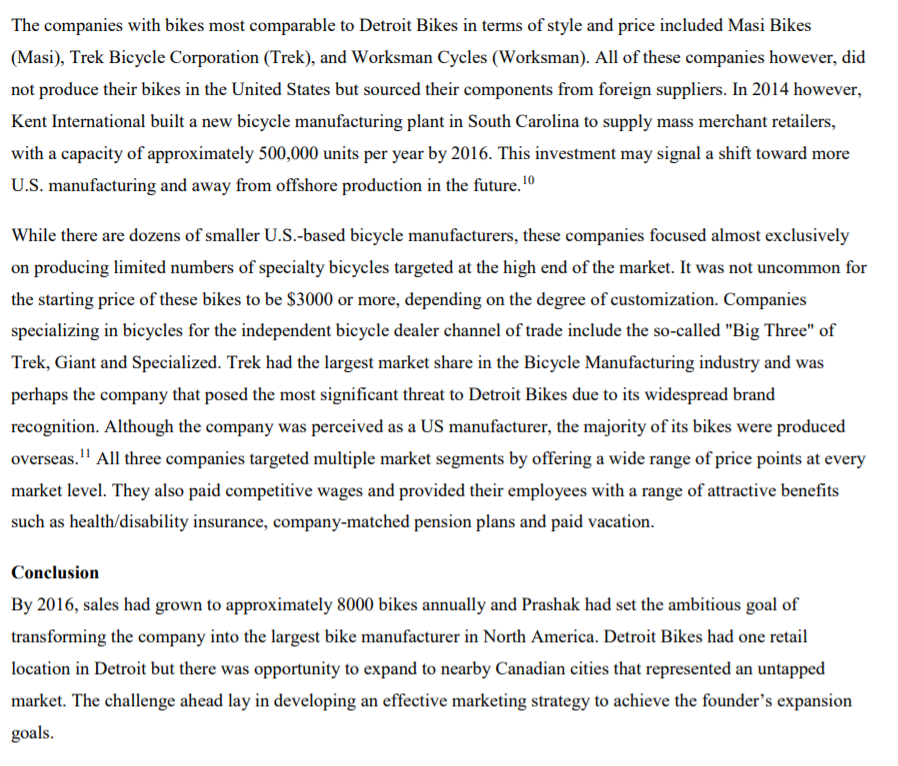 DETROIT BIKES In 2011 Zak Pashak moved to