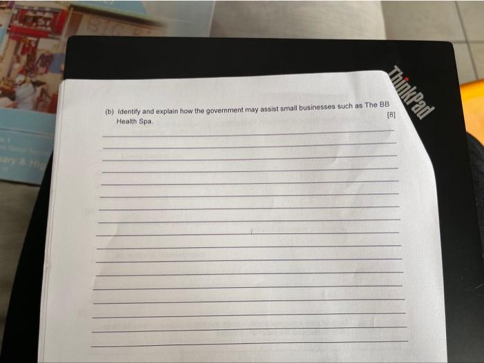 ThinkPad (b) Identify and explain how the