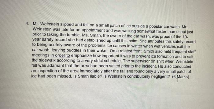 pleaee do not copy paste the answer 4. Mr.