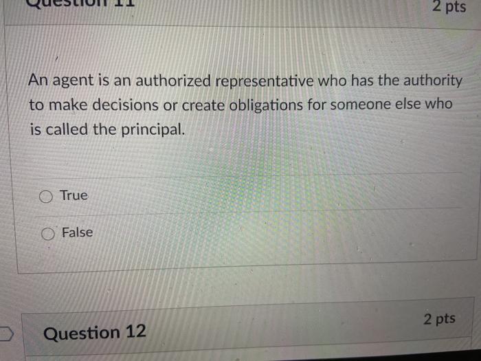 Agency is ideally created by mutual consent or