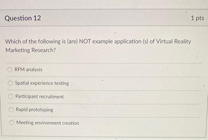 Which of the following is (are) NOT example