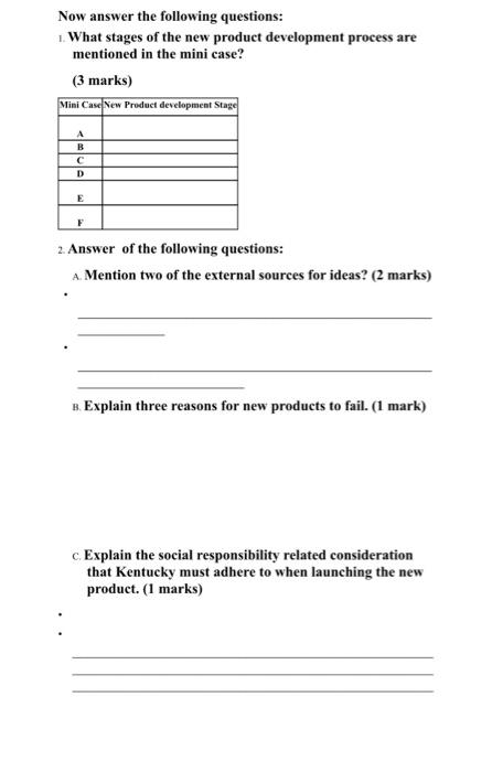 hurray up please Now answer the following