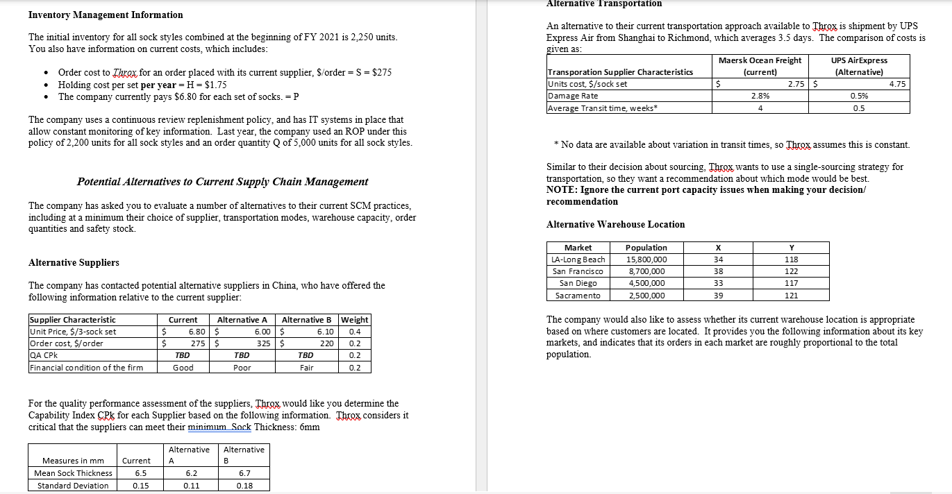 Develop a forecast for FY2021 using the two