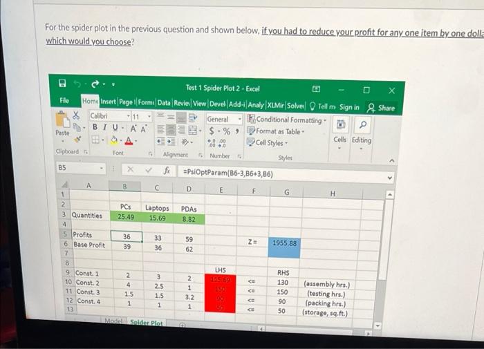 for the spider plot in the previous question and