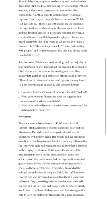 Assignment: Please read the case study 7.4 in the