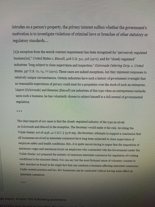 For this assignment, please read the following