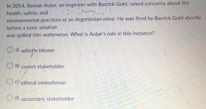 Connie O'Day is a middle manager for the