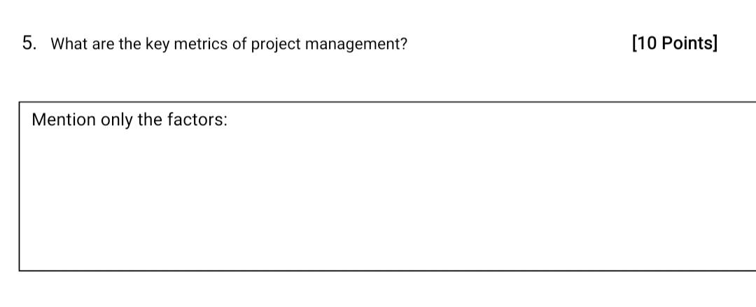 All answers must be answered within the given