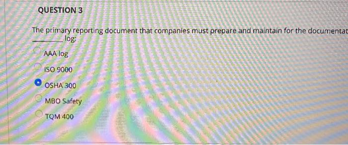 The primary reporting document that companies