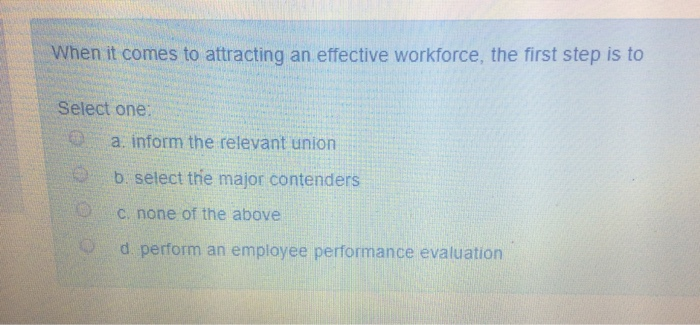 When it comes to attracting an effective