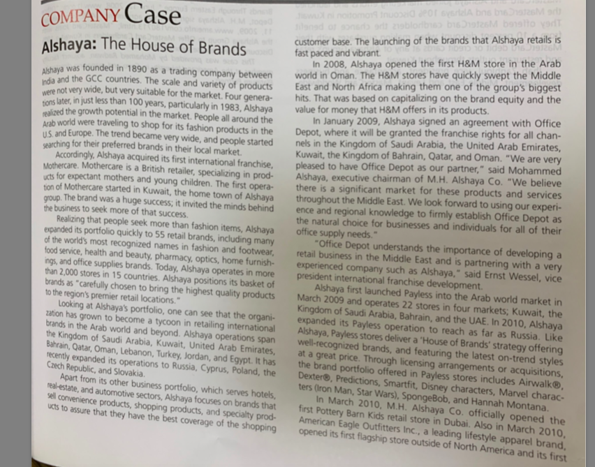 Instructions: read through the case study about