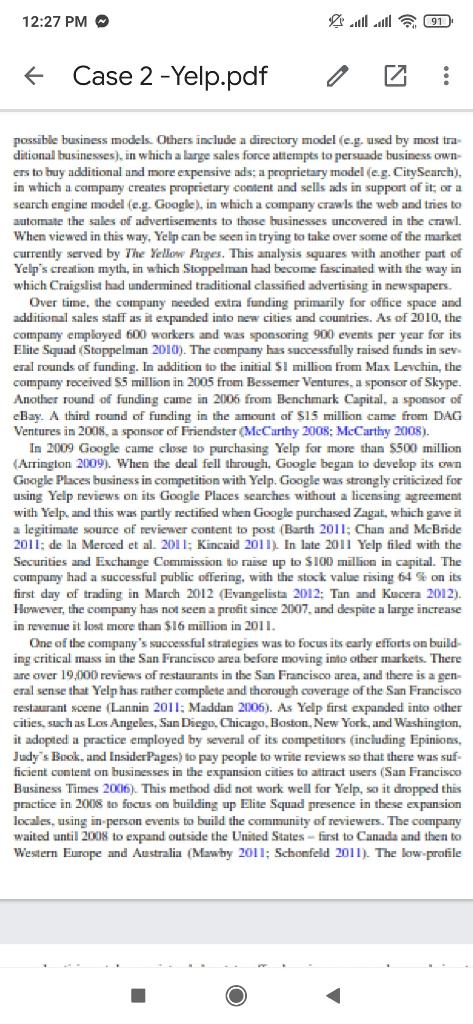 Question: Analyze the lean start-up process