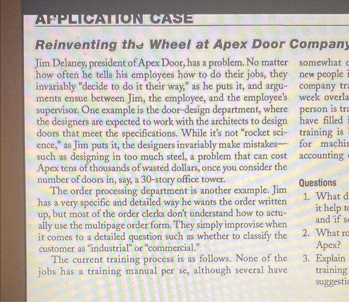 This is for my Human resource class please read