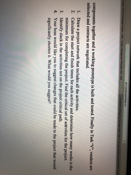 pre divided into frem Case Study: Cell Phone