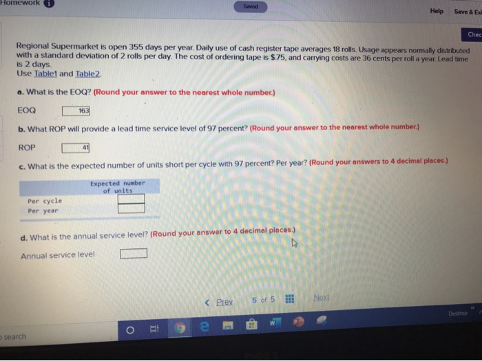 Homework Sed Help Save & Exi Chec Regional