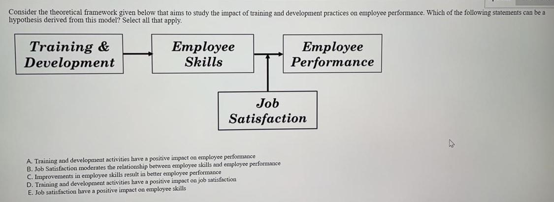 Consider the theoretical framework given below