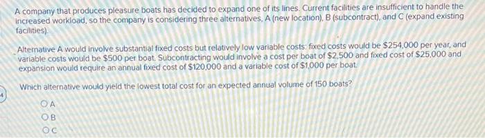 A company that produces pleasure boats has