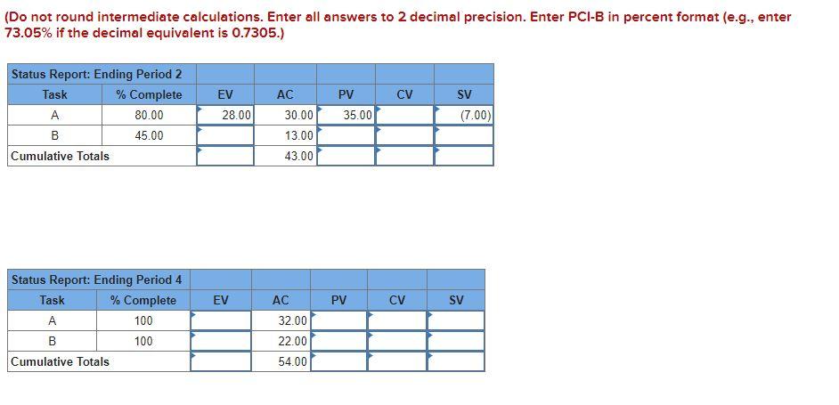 (Do not round intermediate calculations. Enter