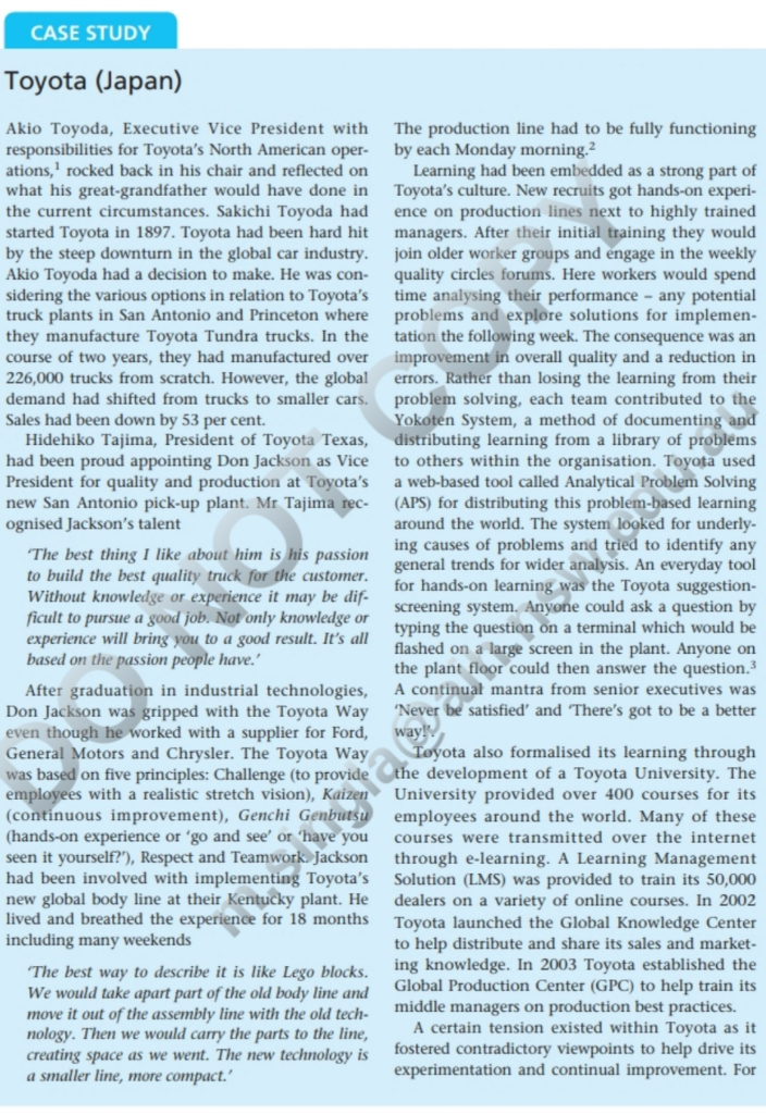 Subject name is knowledge management Answer the