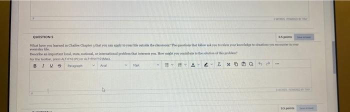 QUESTIONS 25 What how you learned in Chat