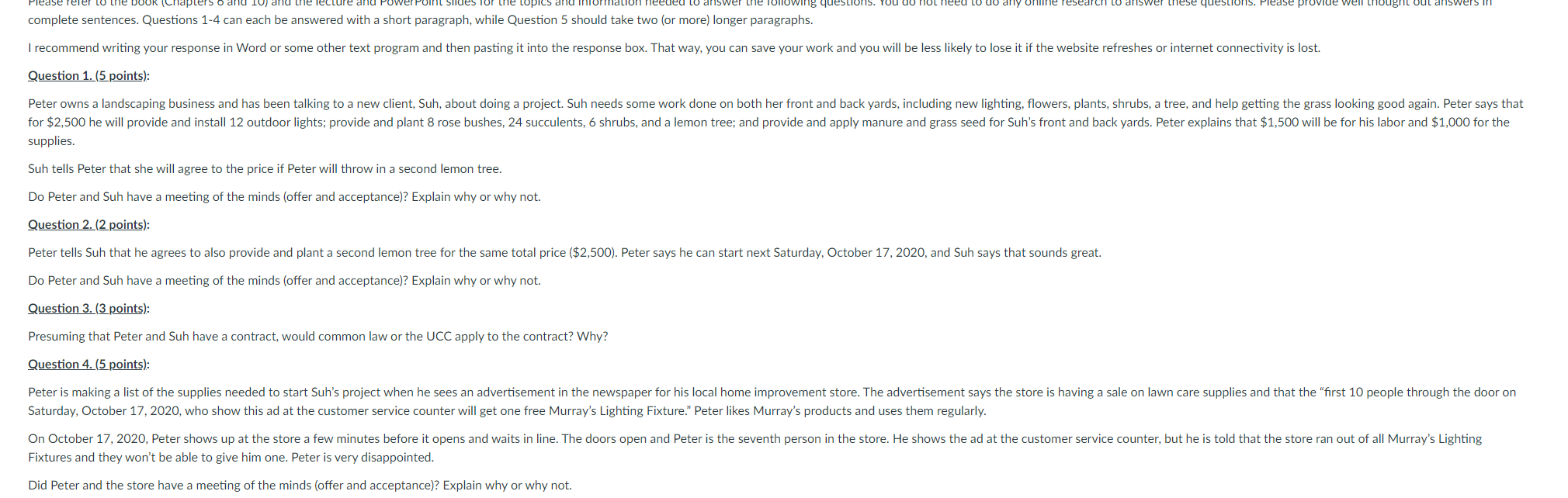 Please refer to the book (Chapters and 10) and