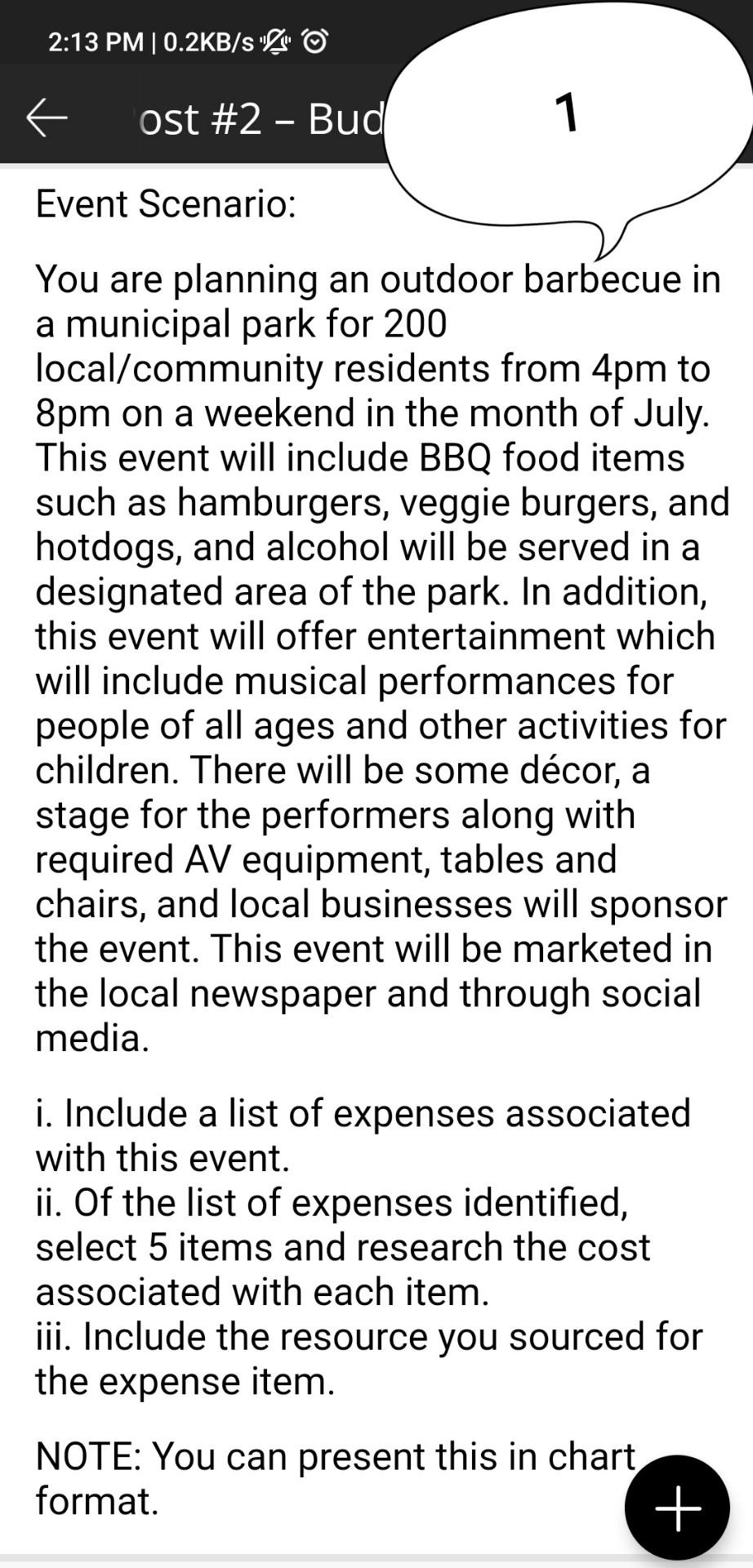 Write these discussion board appropriately. I