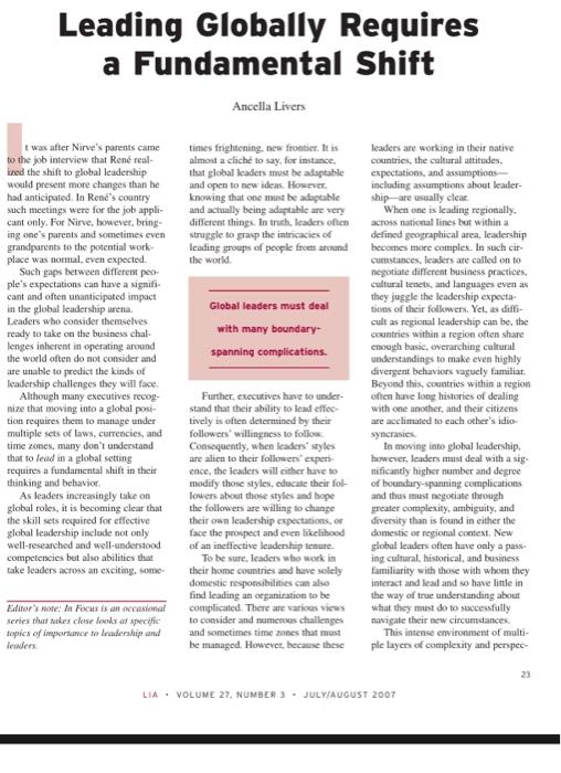 Read, summarize and critically analyze the