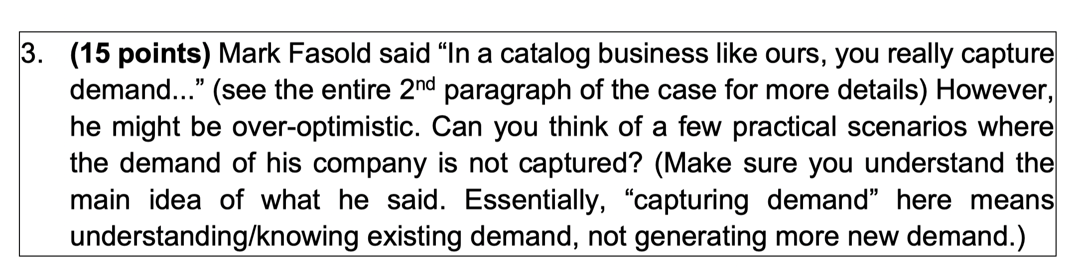 L.L. Bean, Inc. Item Forecasting and Inventory