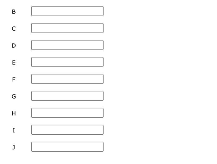 Using the following project information,