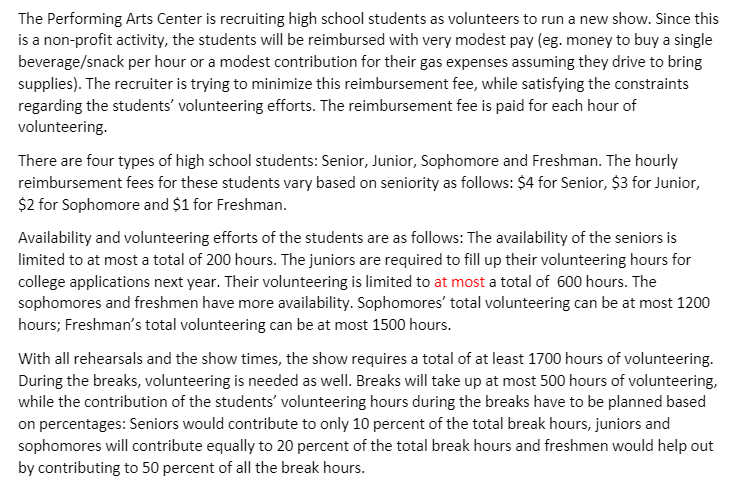 Q1: a mathematical representation. a. What are