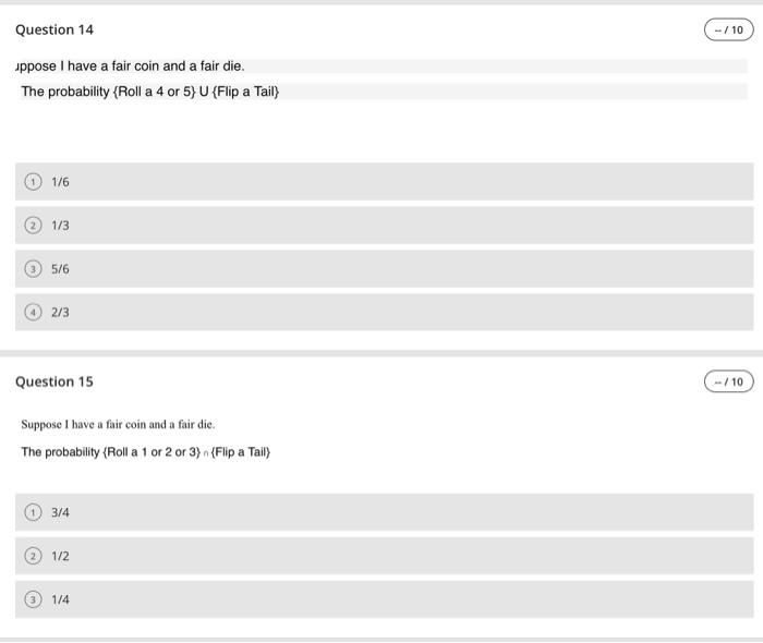 show work please Question 14 -/10 sppose I have a
