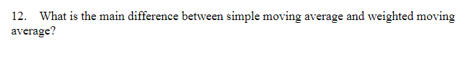 12. What is the main difference between simple