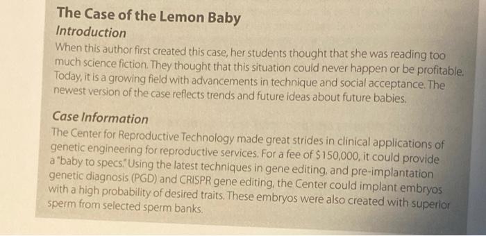 HOMEWORK HELP PLEASE Read the attached case