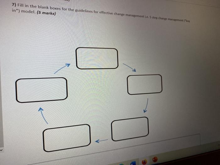7) Fill in the blank boxes for the guidelines for