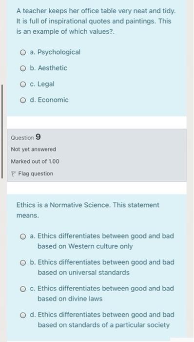 I want to answer quickly without explanation A