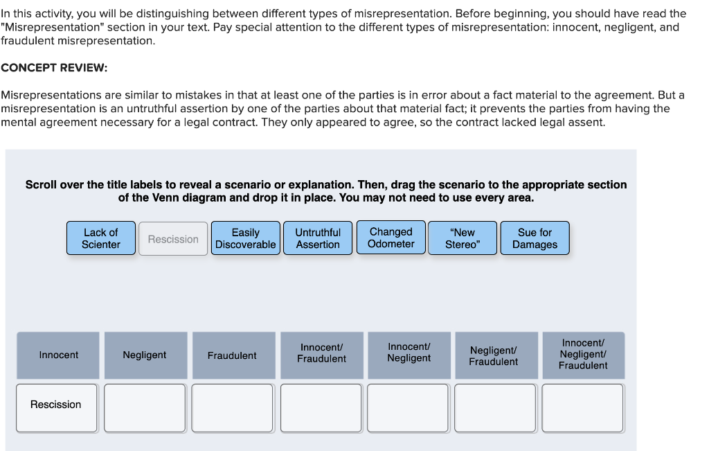 BUSINESS LAW In this activity, you will be
